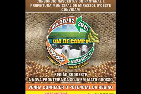Dia de Campo Apresenta A Região Sudoeste Como A Nova Fronteira da Soja Em Mato Grosso 