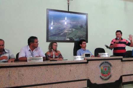 Reunião Debateu O Projeto ?renascendo As Águas de Mirassol D?oeste? 