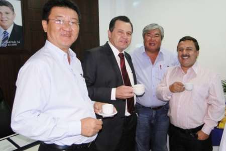 Prefeitos do Consórcio São Recebidos por Silval Barbosa 