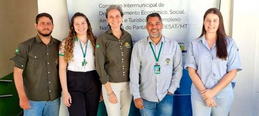 Veterinários do Consórcio Nascentes do Pantanal se encontram para capacitação e troca de experiência