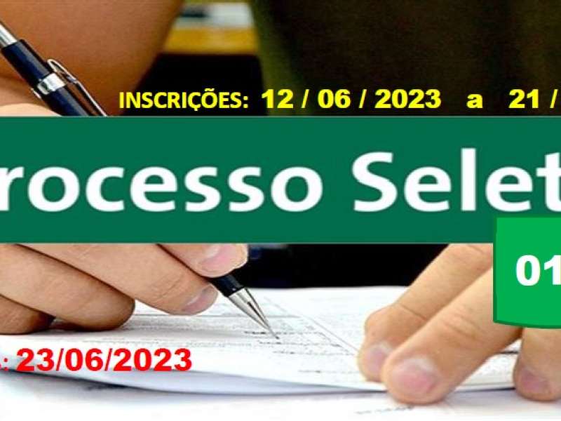 Consórcio do Complexo Nascentes do Pantanal Abre Processo Seletivo 01/2023
