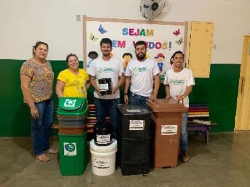 Visita Na Escola Municipal Professora Cleusa Braga Hortêncio 