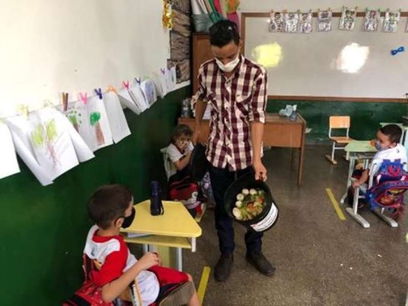 Visita A Escola Estadual Nossa Senhora de Fátima 