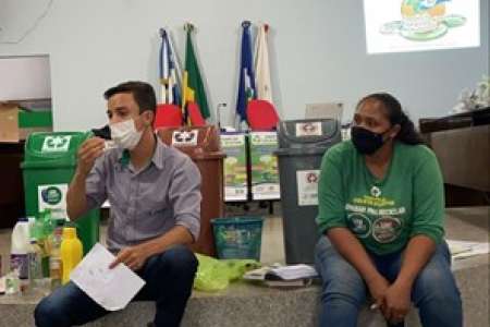 Capacitação de Membros da Associação de Catadores de Reserva do Cabaçal - Mt 
