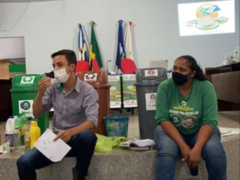 Capacitação de Membros da Associação de Catadores de Reserva do Cabaçal - Mt 