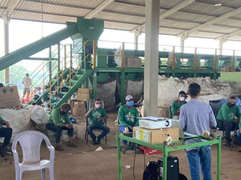 Capacitação de Membros da Associação de Catadores de Mirassol D\'oeste - Mt 