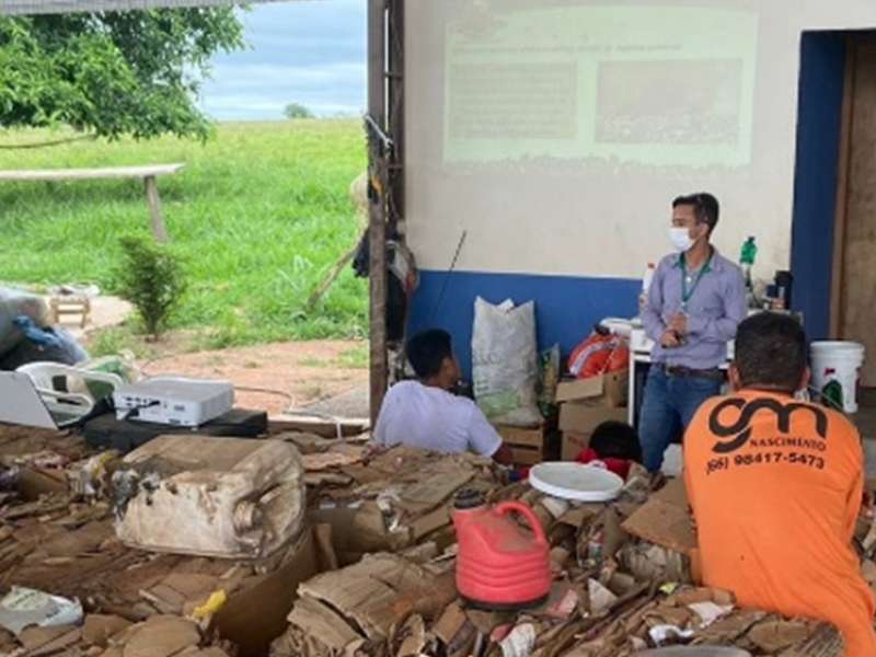 Capacitação de Membros da Associação de Catadores de Figueirópolis - Mt 