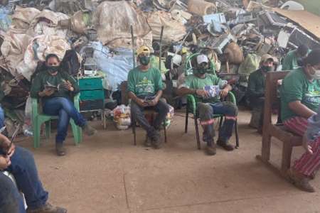 Capacitação de Membros da Associação de Catadores de Araputanga - Mt 