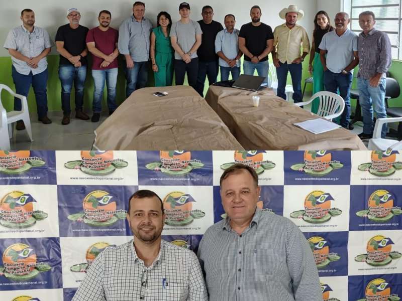 Prefeitos Elegem Nova Presidência do Consórcio Intermunicipal de Desenvolvimento Econômico, Social, Ambiental e Turístico do Complexo Nascentes do Pantanal