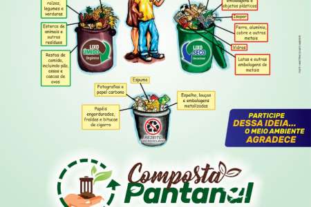 Cartaz Projeto ?composta Pantanal?. 